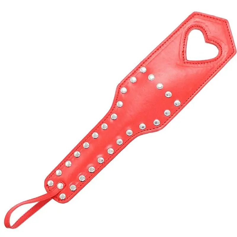 Perfectly Pink Vegan Leather Paddle with Kawaii Princess Design - Cosparty