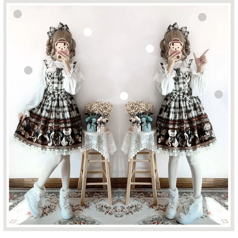 Perfectly Precious Sweet Lolita Faux Fur Ankle Booties - Cosparty