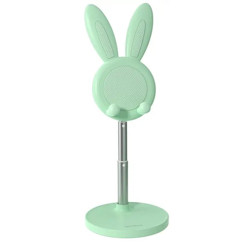 Pink Bunny Telescopic Phone Stand for Stylish Gaming and Streaming - Cosparty