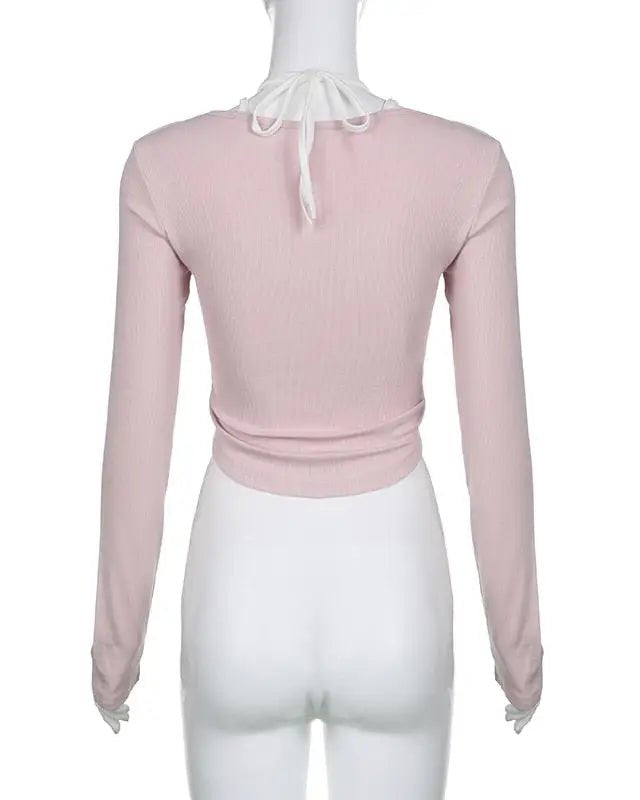 Pink Button Up Lace Cardigan for Fairy Charm Wardrobe - Cosparty