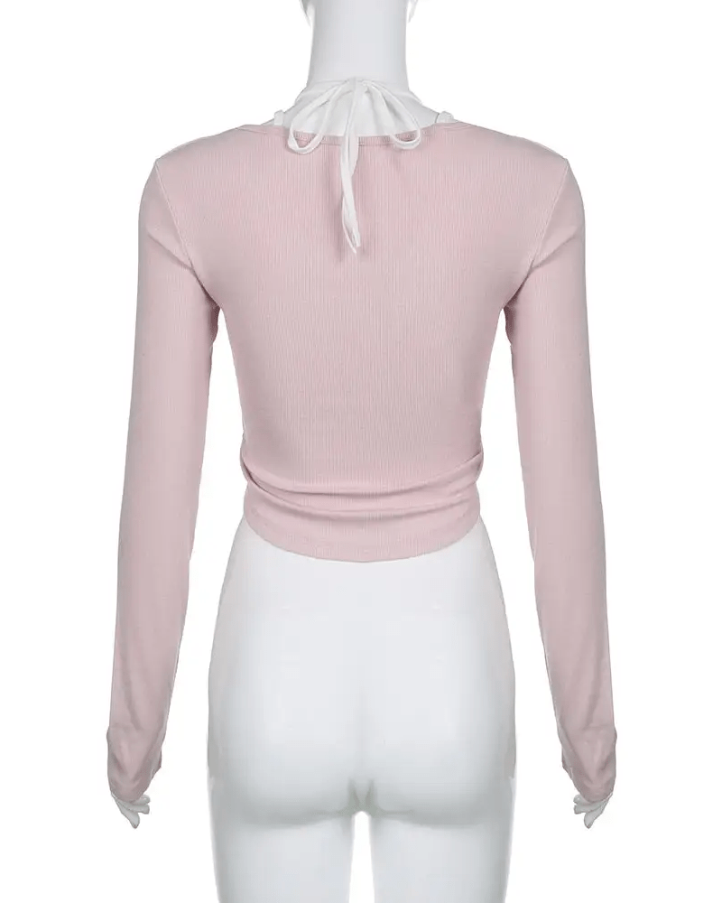 Pink Button Up Lace Cardigan for Fairy Charm Wardrobe - Cosparty