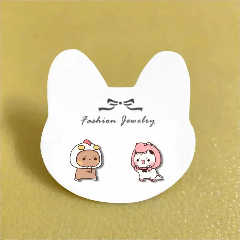 Playful Dudu & Bubu Earrings for Fun and Expressive Style - Cosparty
