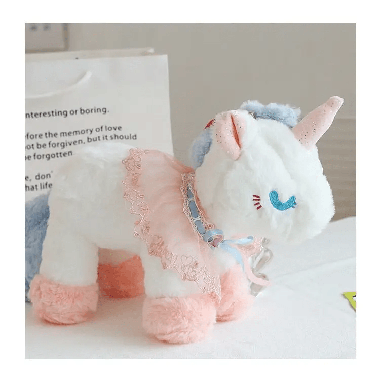 Plush Unicorn Purse for Pastel Princesses - Cosparty
