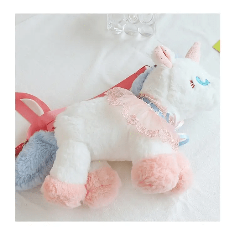 Plush Unicorn Purse for Pastel Princesses - Cosparty