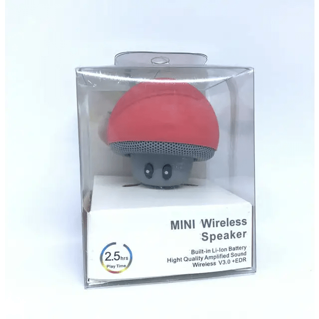 Portable Bluetooth Speaker with Suction Cup and Built - in Microphone - Cosparty