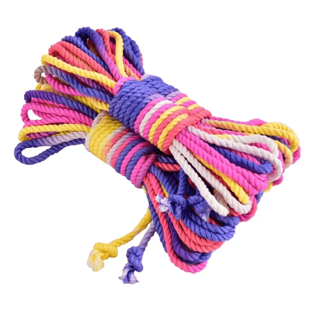 Pride Rainbow Shibari Rope for Creative and Vibrant Playtime - Cosparty