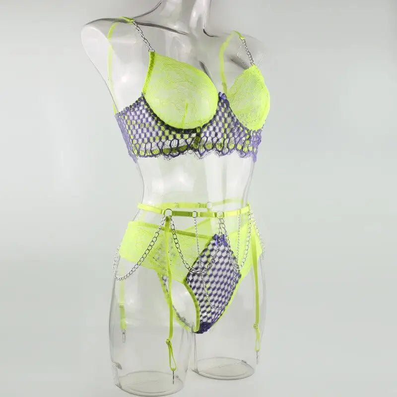 Punk Jester Lingerie Set for a Playful and Edgy Look - Cosparty