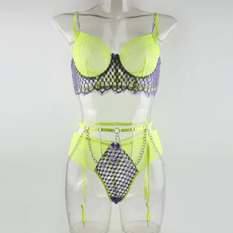 Punk Jester Lingerie Set for a Playful and Edgy Look - Cosparty