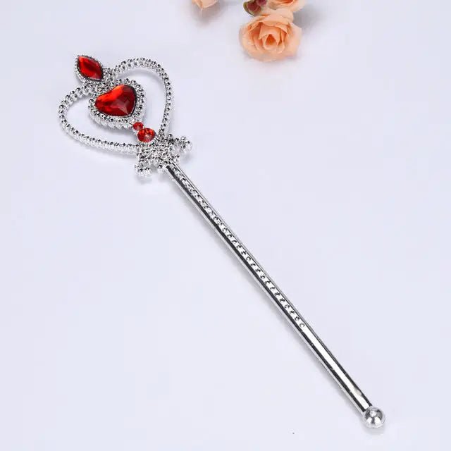 Rhinestone Embellished Gemstone Princess Tiara - Cosparty