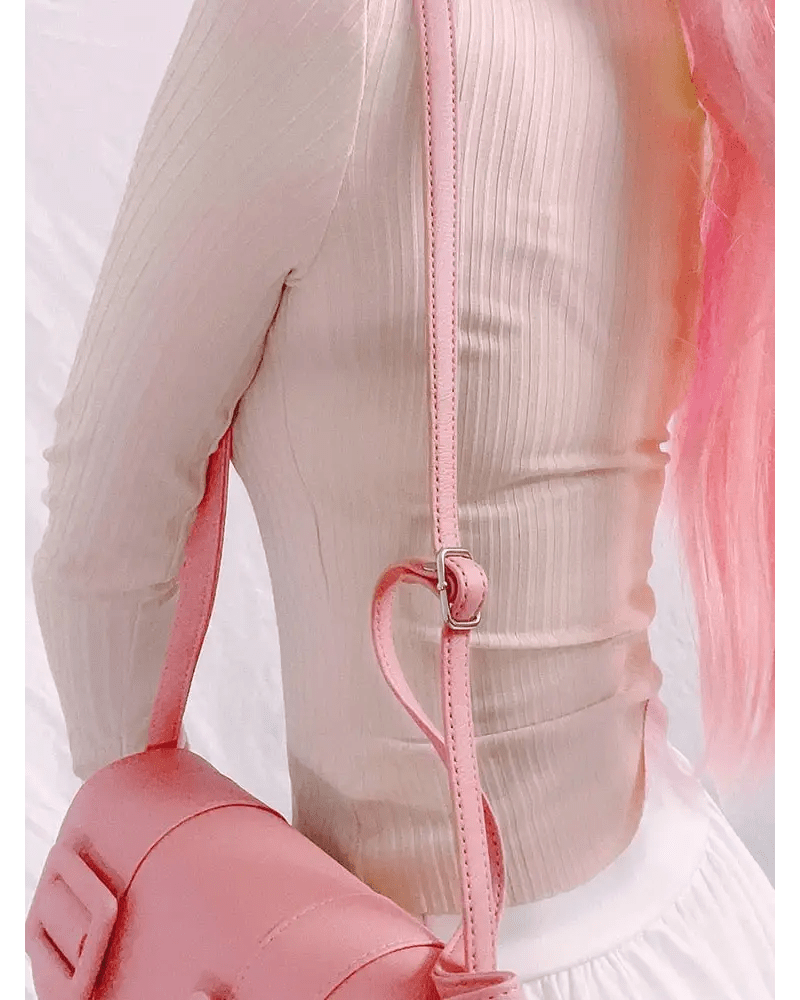 Ribbed Knit Cardigan Top for Angelcore and Fairycore Styles - Cosparty