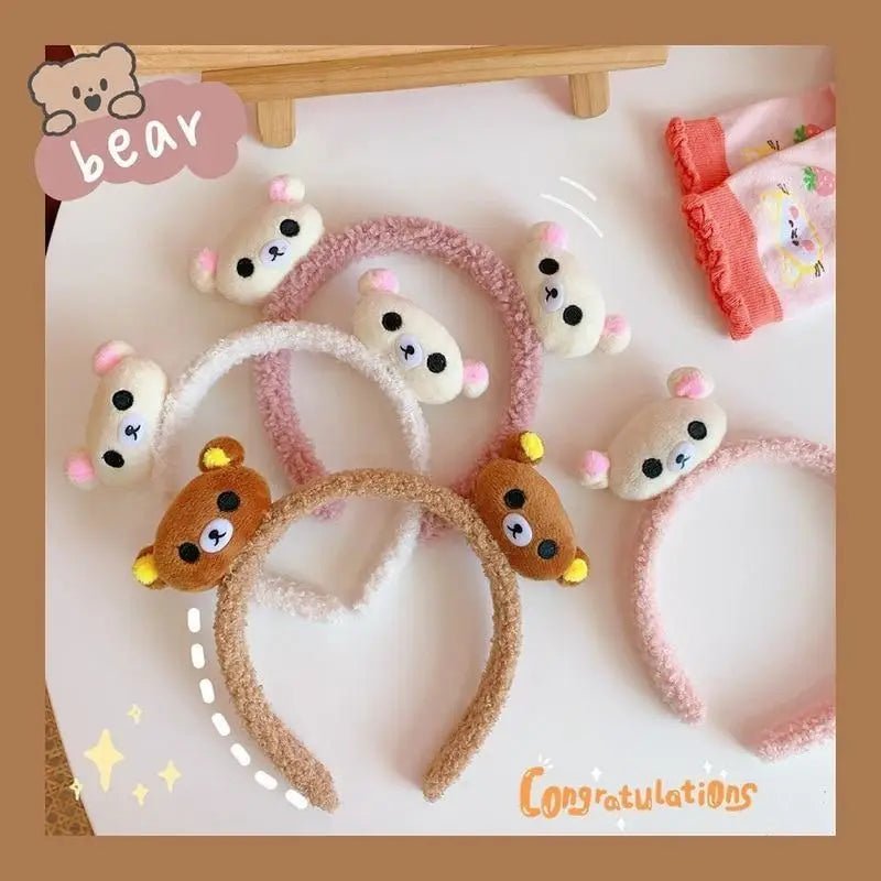Rilakkuma Plush Headband for Cosparty Fun - Cosparty