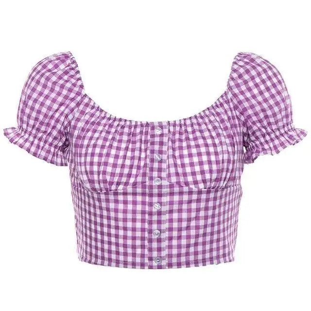 Rustic Country Baby Crop Sweetheart Button - Up Top In Stock - Cosparty