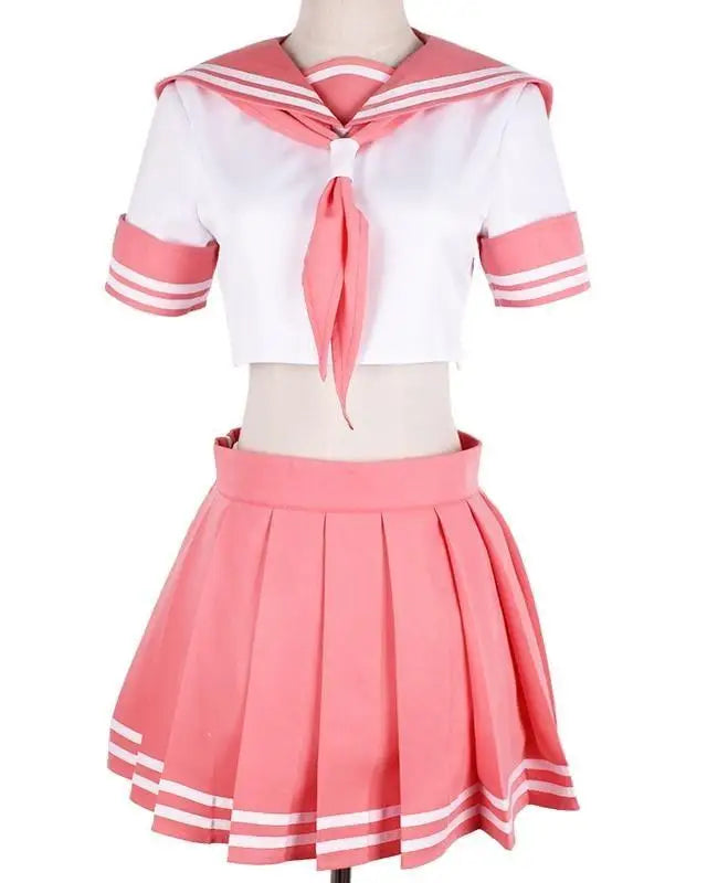 Sailor School Uniform Cosplay Set Inspired by Astolfo from Fate Apocrypha - costume