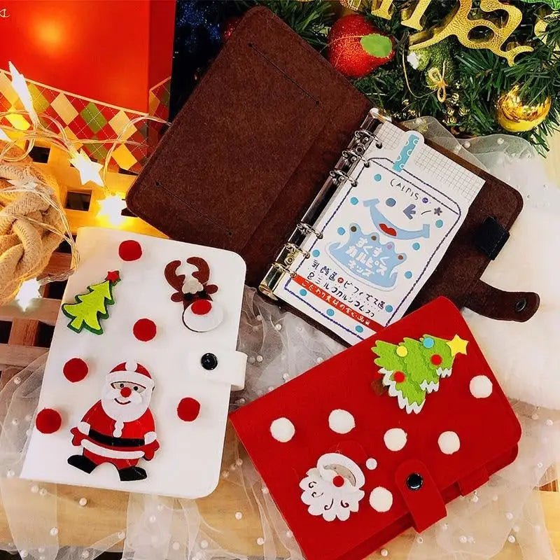 Santa Claus Inspired Holiday Journals for Kids - Cosparty