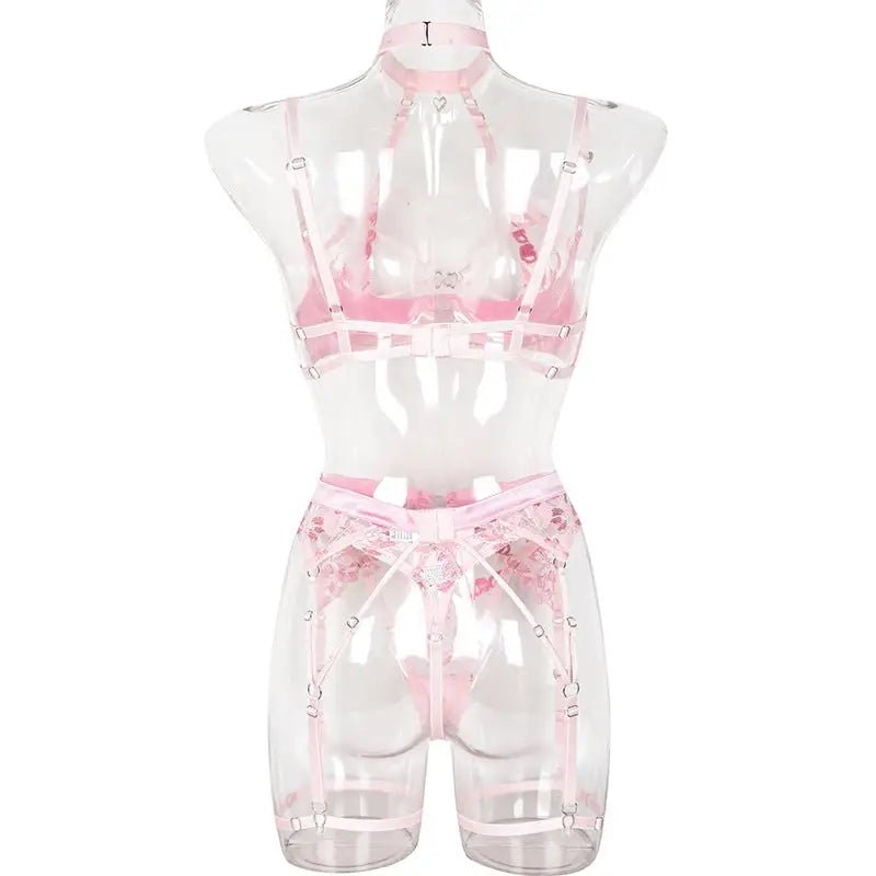 Secret Cherry Lingerie Set for a Seductive Touch - Cosparty