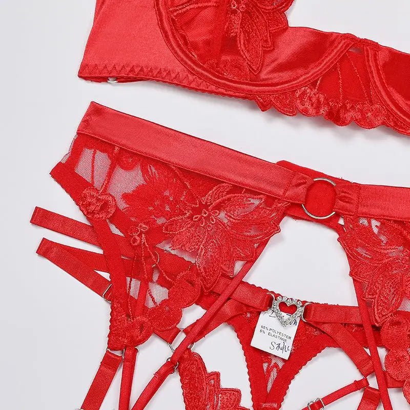 Secret Cherry Lingerie Set for a Seductive Touch - Cosparty