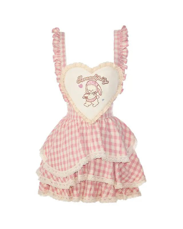 Serendipity Bunny Outfit with Suspender Dress for Kawaii Style - Cosparty