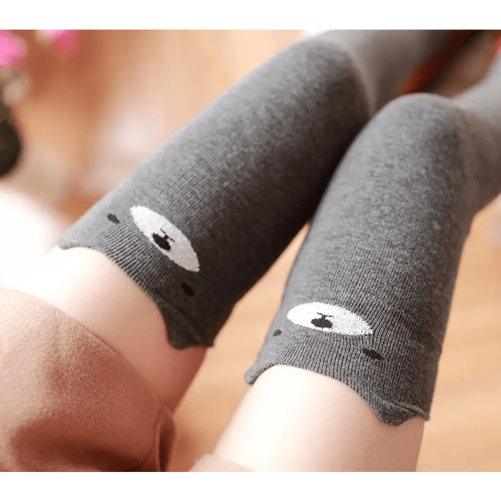 Soft Cotton Animal Thigh Highs for Littles Size XS - XL - Cosparty