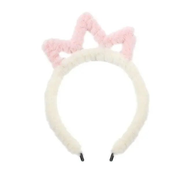 Soft Plush Animal Headbands for Kawaii Aesthetics - Cosparty
