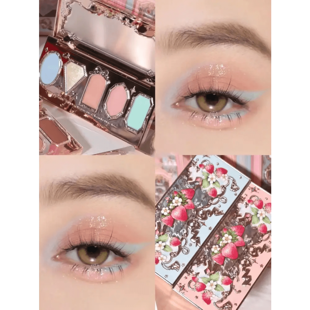 Sparkling Strawberry Eyeshadow Compact Palette - Cosparty