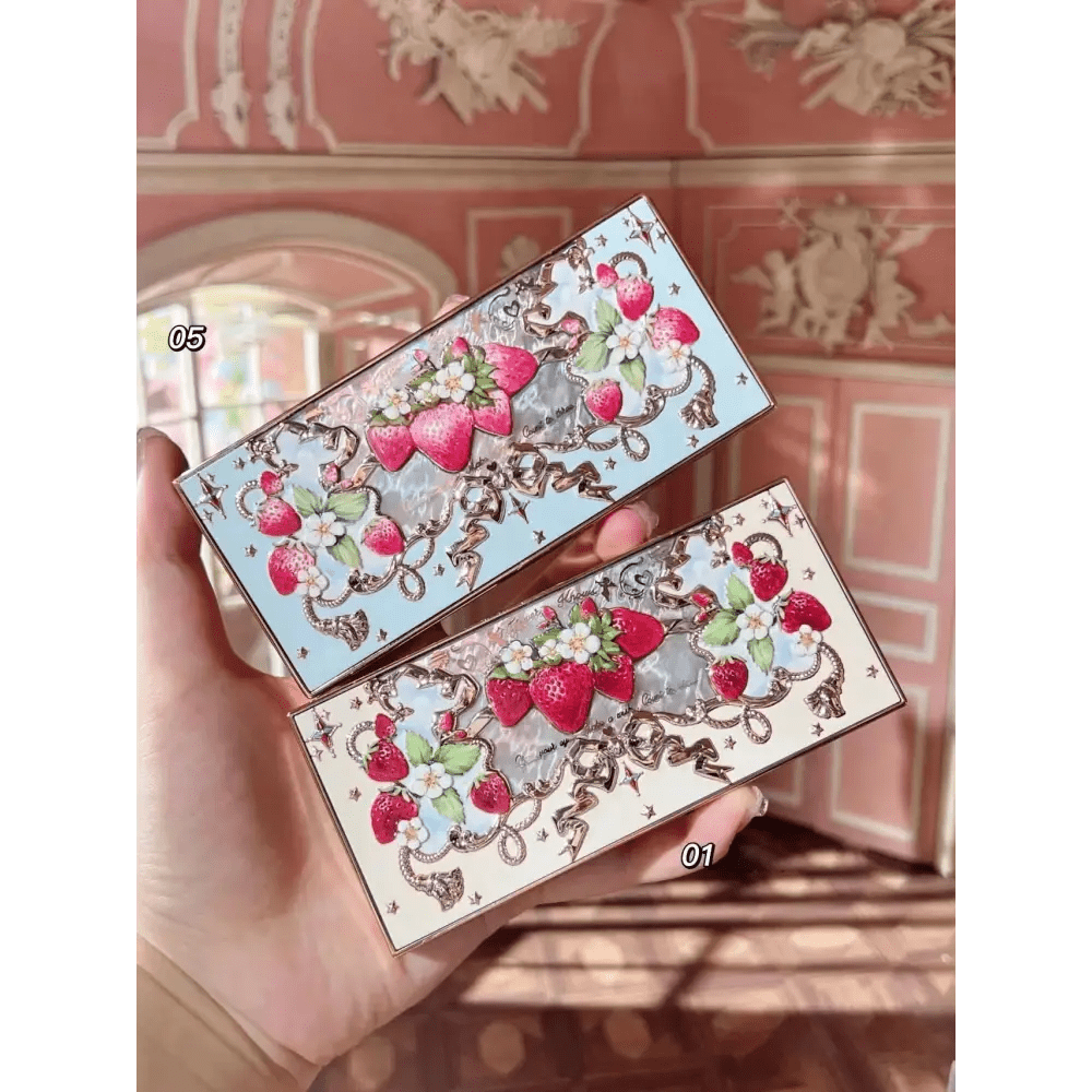 Sparkling Strawberry Eyeshadow Compact Palette - Cosparty