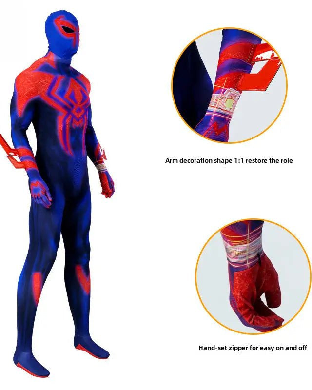 Spider - Man 2099 Across the Spider - verse Cosplay Costume Suit - Cosparty