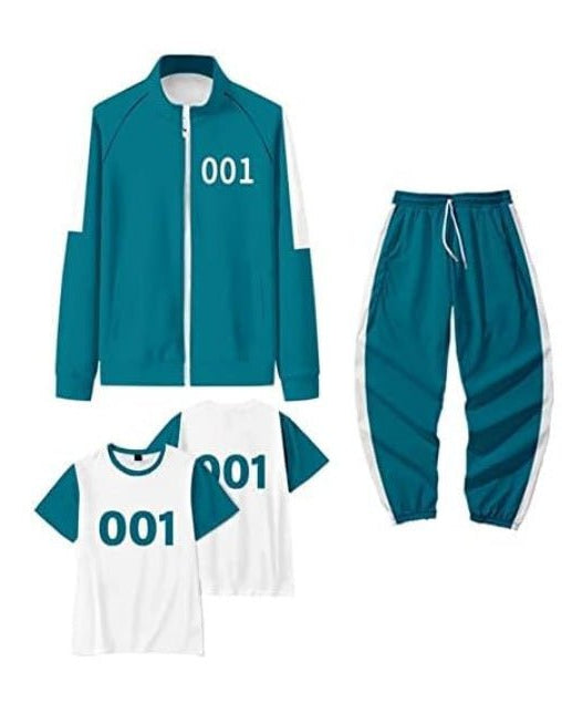 Squid Game Players Track Suits Cosplay Costumes - Cosparty