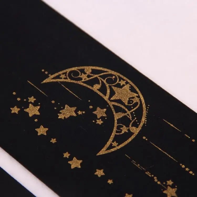 Steampunk Inspired Tights in Maroon, Navy Blue, and Jet Black - Cosparty