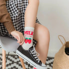 Strawberry Milk Socks Inspired by Harajuku Fashion - Cosparty