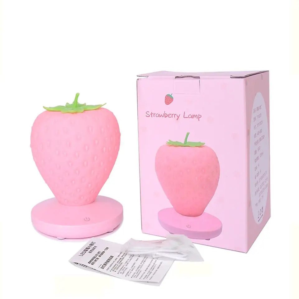 Strawberry Nursery Night Light for Adorable Baby Rooms - Cosparty