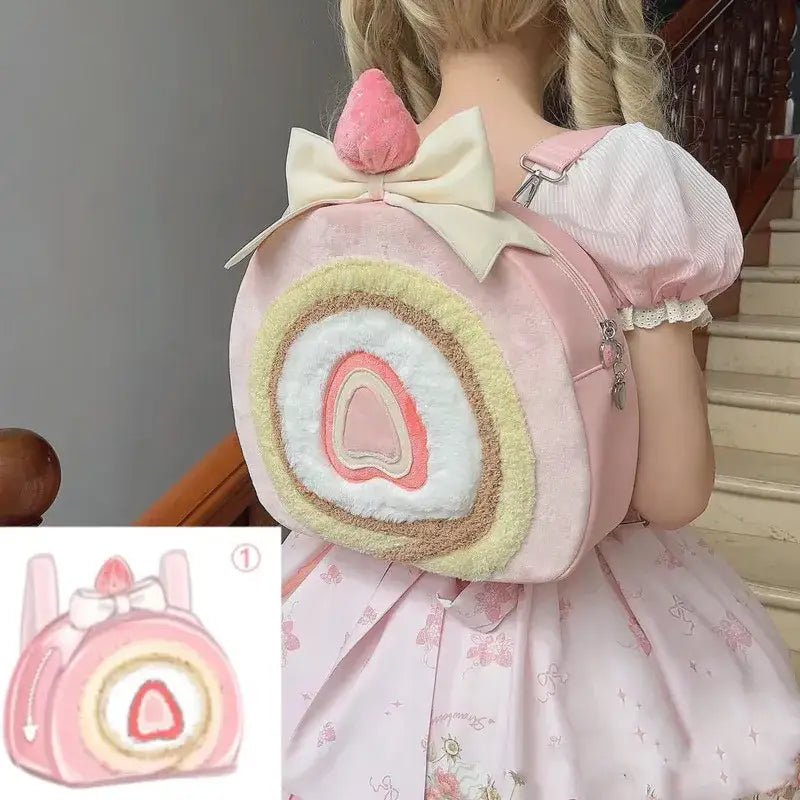 Strawberry Shortcake Backpack for Adorable Kawaii Style - Cosparty