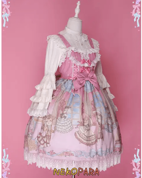 Stunning Lolita Dress with Ruffle Detailing and Gorgeous Color Palettes - Cosparty