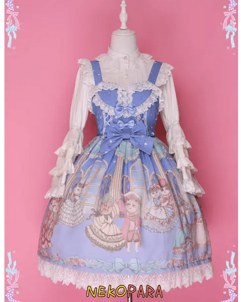 Stunning Lolita Dress with Ruffle Detailing and Gorgeous Color Palettes - Cosparty