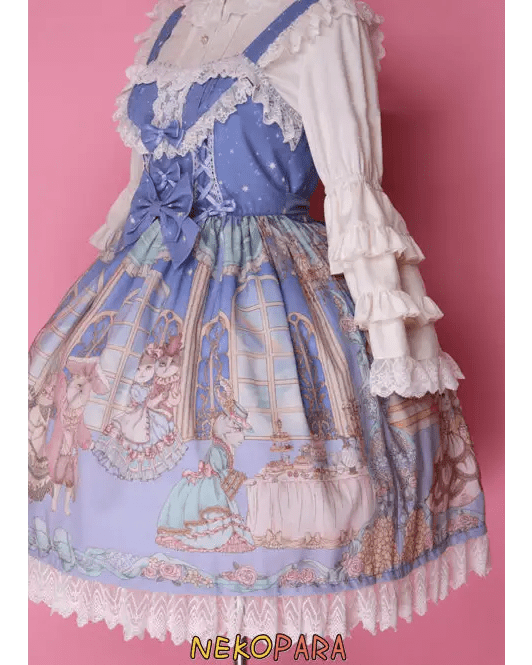 Stunning Lolita Dress with Ruffle Detailing and Gorgeous Color Palettes - Cosparty