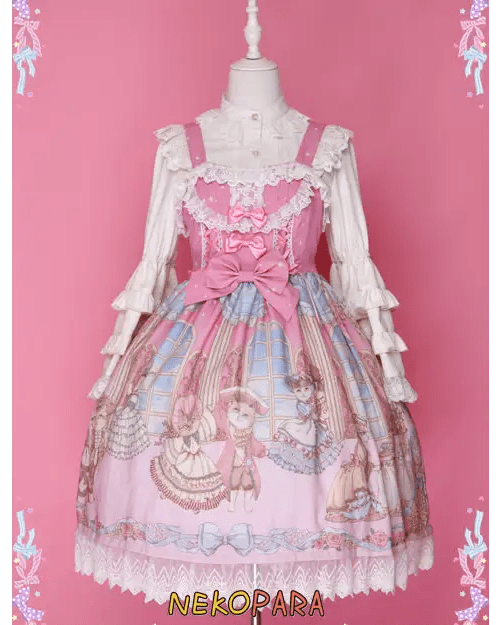 Stunning Lolita Dress with Ruffle Detailing and Gorgeous Color Palettes - Cosparty