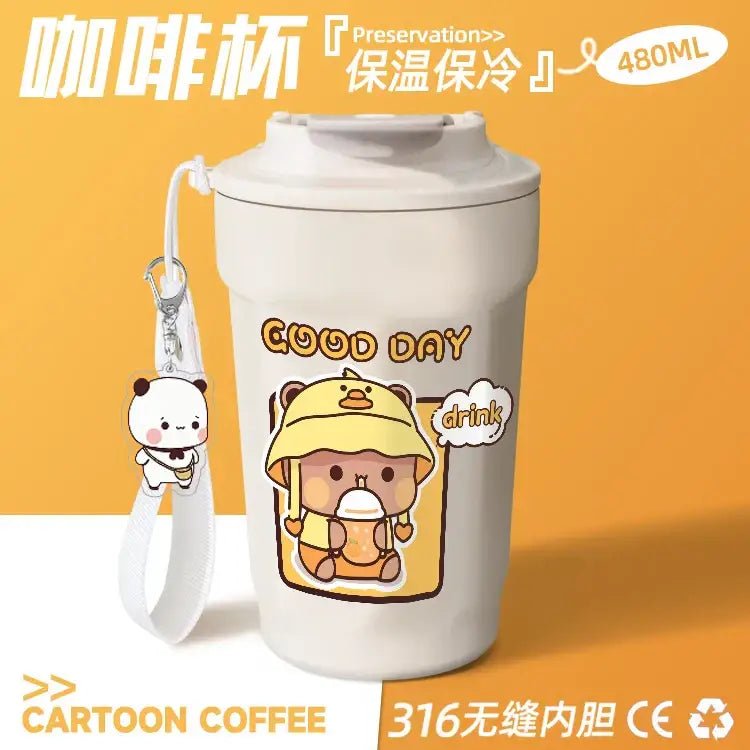 Stylish Dudu & Bubu Metal Cups for Hydration On - the - Go - Cosparty