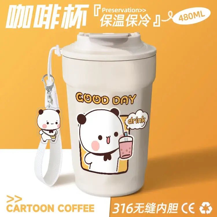 Stylish Dudu & Bubu Metal Cups for Hydration On - the - Go - Cosparty