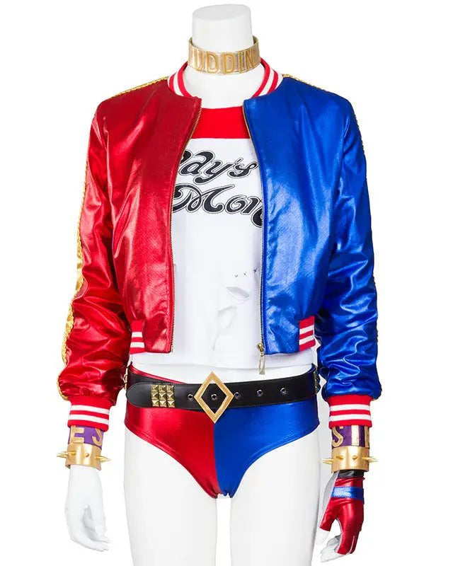 Suicide Squad 2016 Harley Quinn Cosplay Costume - Cosparty
