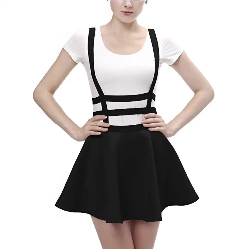 Suspender Style Hollow Cut - Out Dress for Effortless Charm - Cosparty
