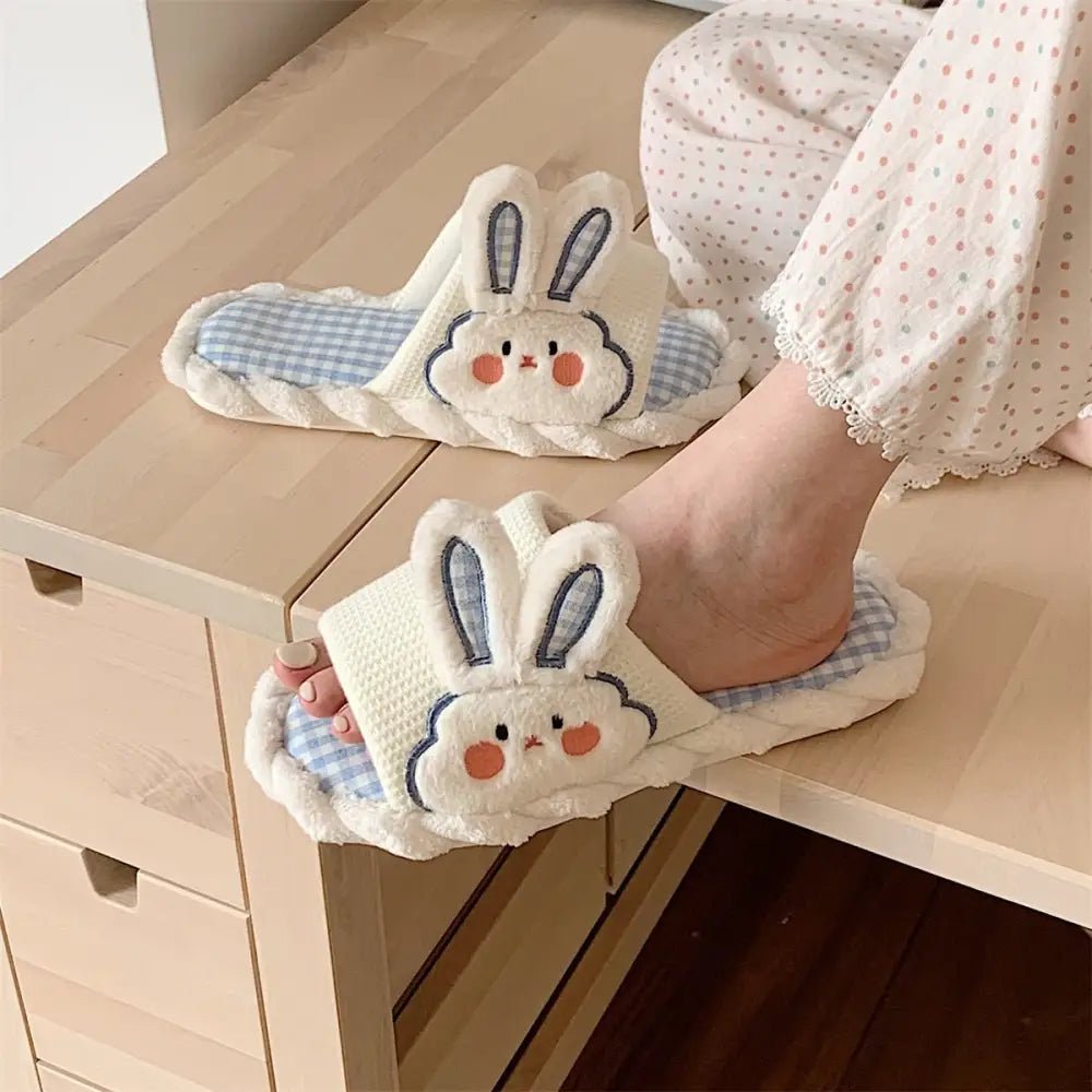 Sweet Bunny Slides for Cozy and Fun Footwear - Cosparty