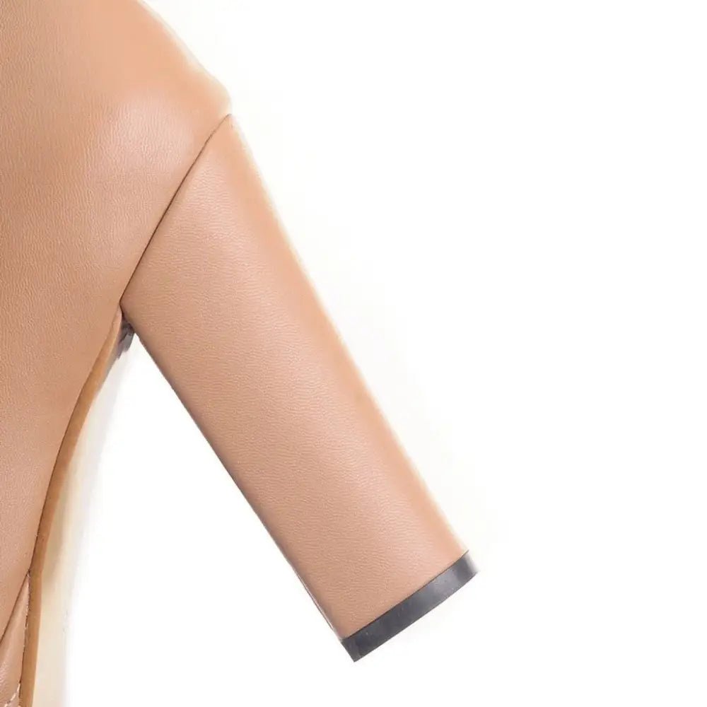 Sweet Lolita Booties with Ruffled Trim and Comfortable Design - Cosparty