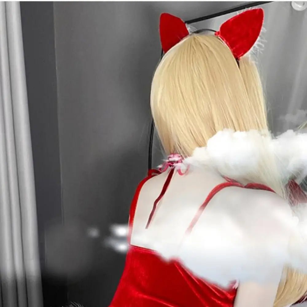 Sweet Lolita Santa Dress with Accessories for 152 - 175cm Height - Cosparty