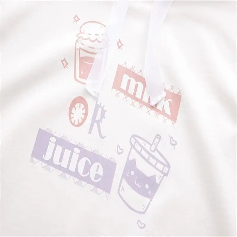 Sweet Pastel Milk Juice Hoodie for Cosparty Style - Cosparty