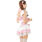 Sweet Pink Princess Dress with Bows and Ruffles - Cosparty