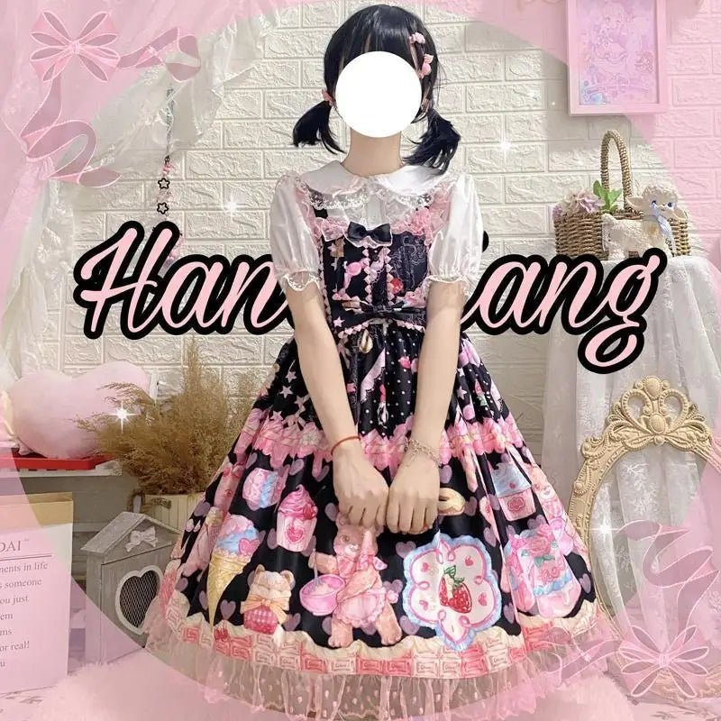 Teddy Bear Bakery Lolita Dress for Sweet Princesses - Cosparty
