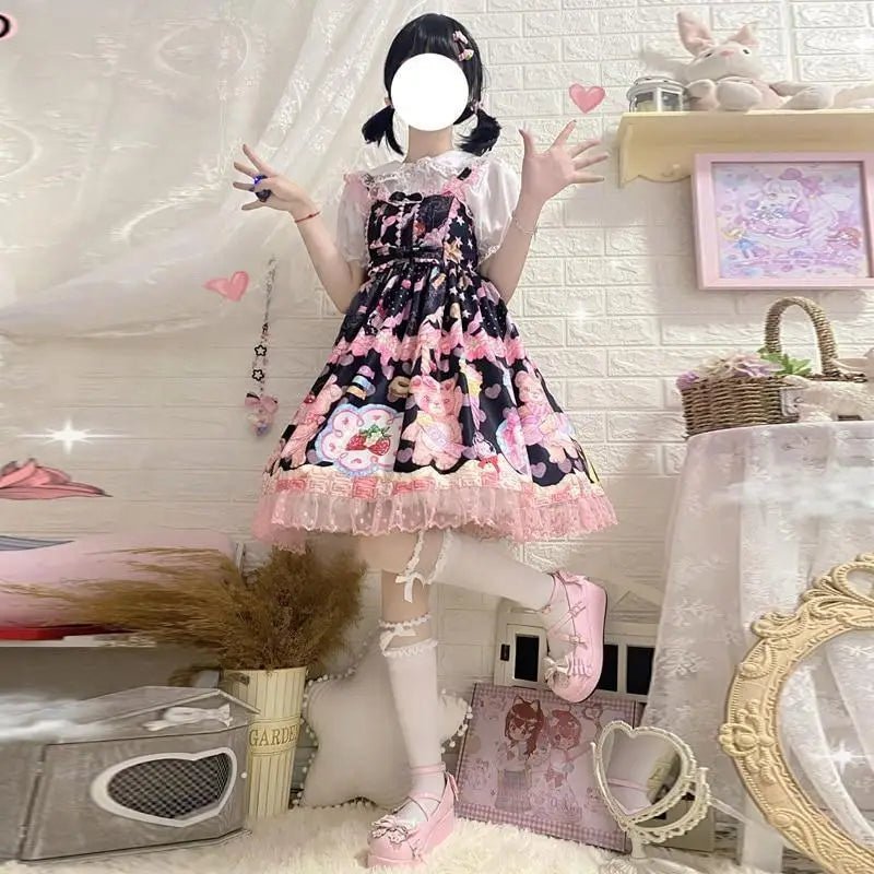 Teddy Bear Bakery Lolita Dress for Sweet Princesses - Cosparty