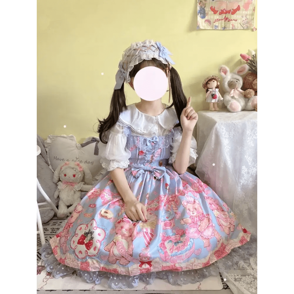 Teddy Bear Bakery Lolita Dress for Sweet Princesses - Cosparty