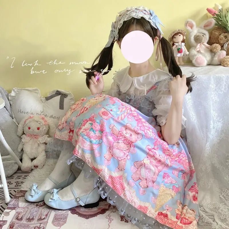 Teddy Bear Bakery Lolita Dress for Sweet Princesses - Cosparty
