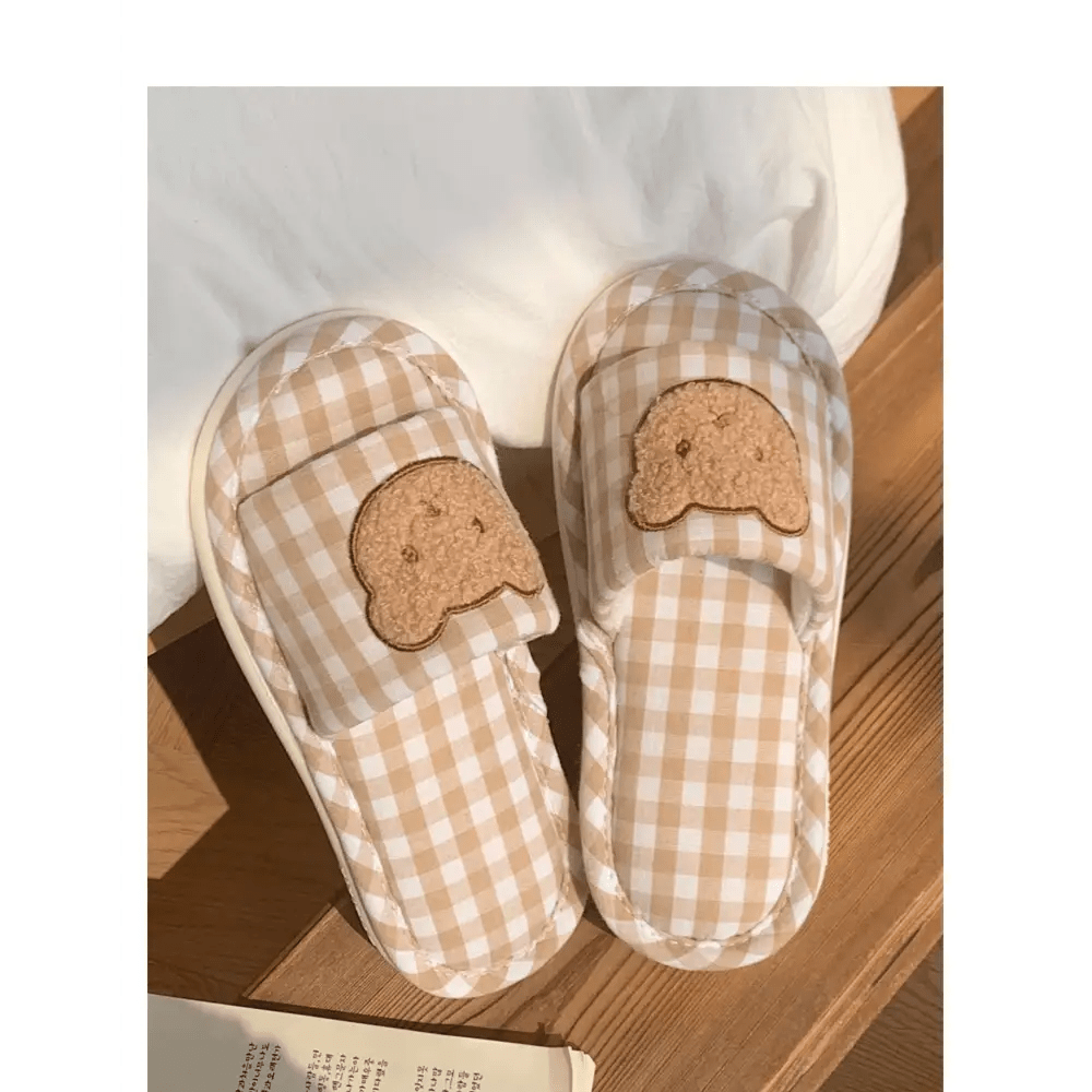 Teddy Indoor Slippers for Ultimate Comfort and Kawaii Style - Cosparty