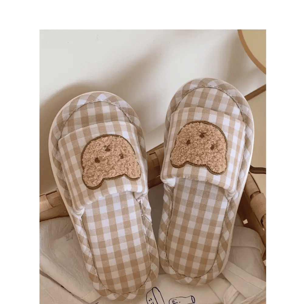 Teddy Indoor Slippers for Ultimate Comfort and Kawaii Style - Cosparty